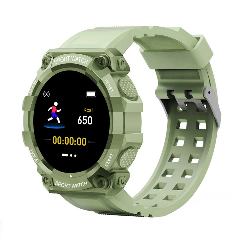 FD68S FD68 Smart Bracelet 1.44 Inch round Screen Bluetooth Sport Watch Step Pedometer Fitness Tracker Heart Rate Wristband