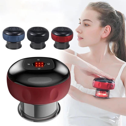 Body Vacuum Massage Suction Cup Device Back Neck Arm Massger