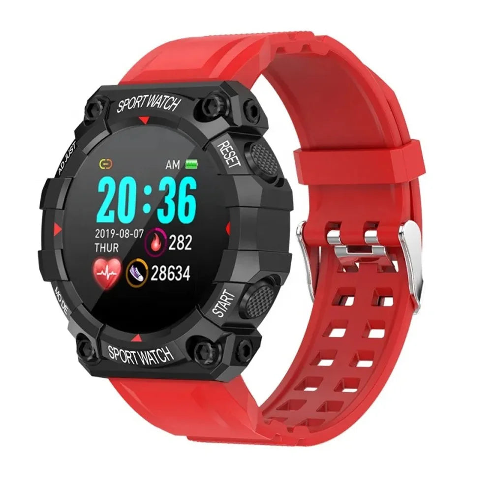 FD68S FD68 Smart Bracelet 1.44 Inch round Screen Bluetooth Sport Watch Step Pedometer Fitness Tracker Heart Rate Wristband